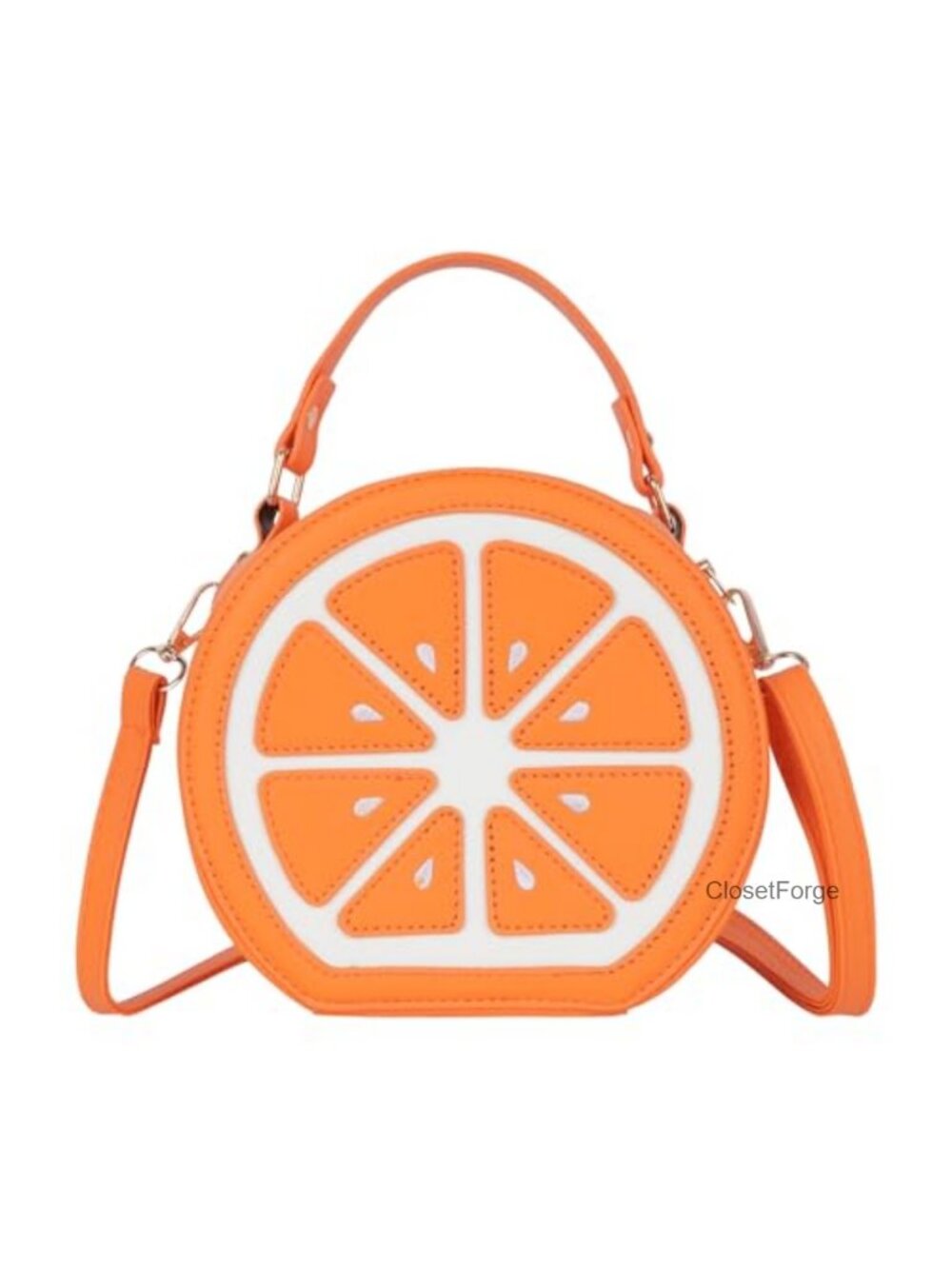 Cute Fruit Crossbody Bag Faux Leather Shoulder Bag Summer Beach